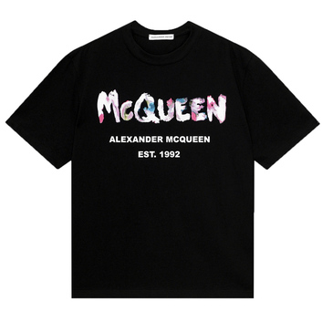 Футболка с надписью Alexander McQueen 31066