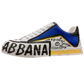 Кроссовки с рисунками и надписями Dolce & Gabbana 31127