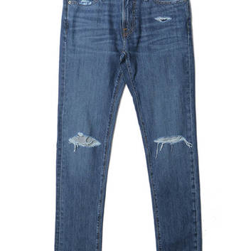 Рваные мужские джинсы Abercrombie & Fitch 30974
