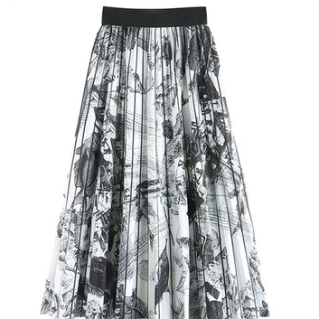 Длинная плисированная юбка Dior 31339