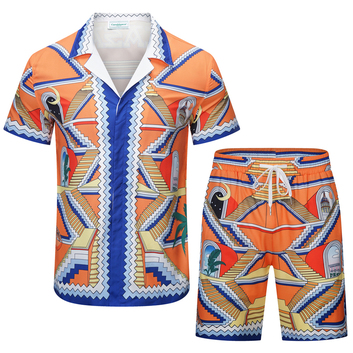 Летний костюм рубашка+шорты Casablanca 31406