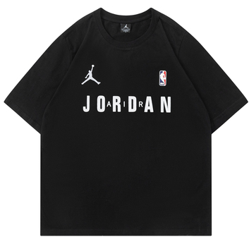 Черная футболка с надписью и вышивкой Jordan 30897-1