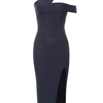 Бандажное открытое платье 31506