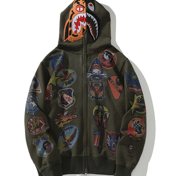 Толстовка с нашивками Bape 31701