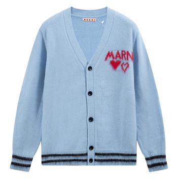 Оверсайз кардиган из шерсти Marni 31724