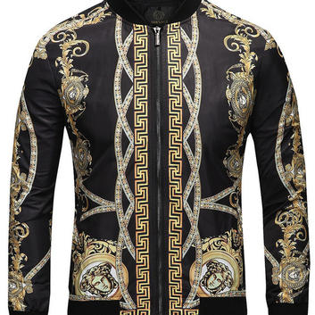 Мужской бомбер Versace 7084